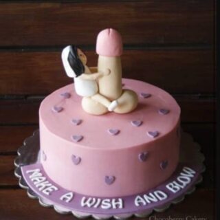 Naughty Bachelorette Cake