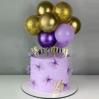 Butterflies Balloon Cake