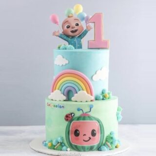 Cocomelon Theme Cake