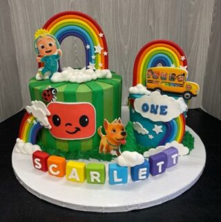 Cocomelon Theme Cake
