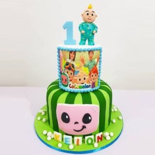 Cocomelon Theme Cake