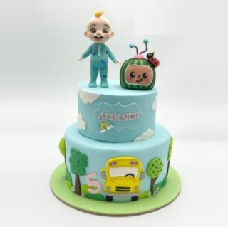 Cocomelon Theme Cake