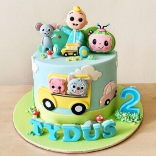 Cocomelon Theme Cake