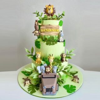 Jungle Theme Cake
