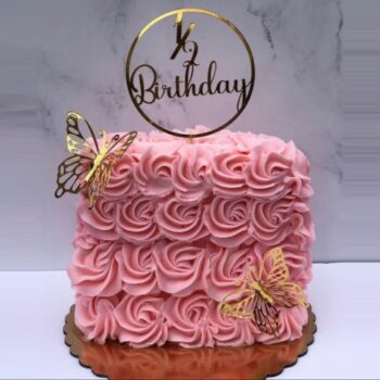 Half Birthday Cake
